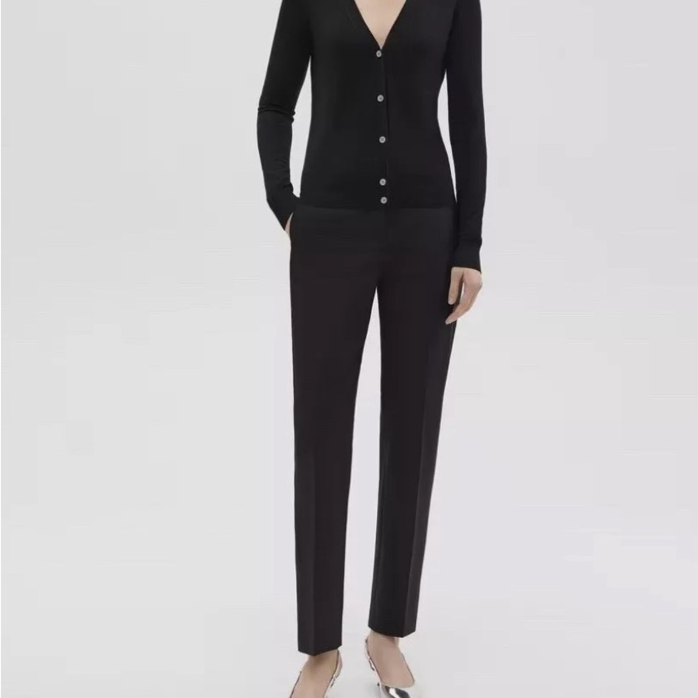 Theory Black Trousers